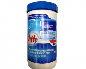 MAXITAB ACTION многофункциональные таблетки стабилизированного хлора 5 в 1 (200 гр) 1,2 кг hth