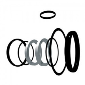 Набор уплотнительных колец для шаровых кранов - 9 шт. FPM d 50-1 1/2' COMER
